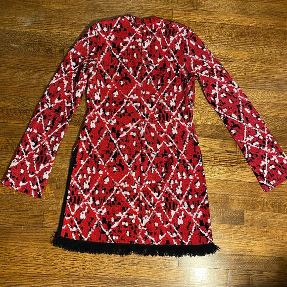 PROENZA SCHOULER Fringe jacquard-knit tunic - Picture 3 of 8